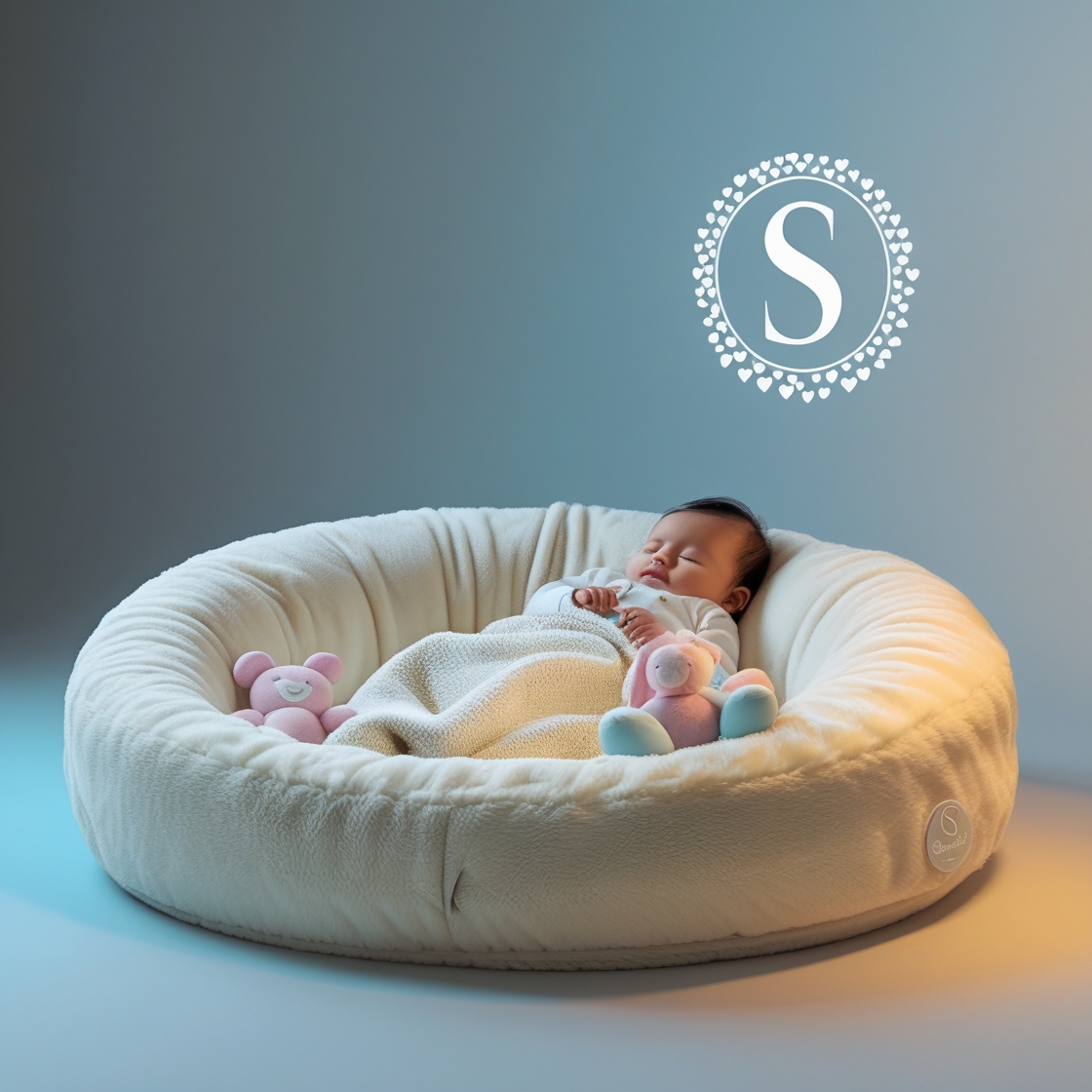 Leonardo_Phoenix_10_A_serene_and_cozy_SnuggleNest_Baby_Lounger_0