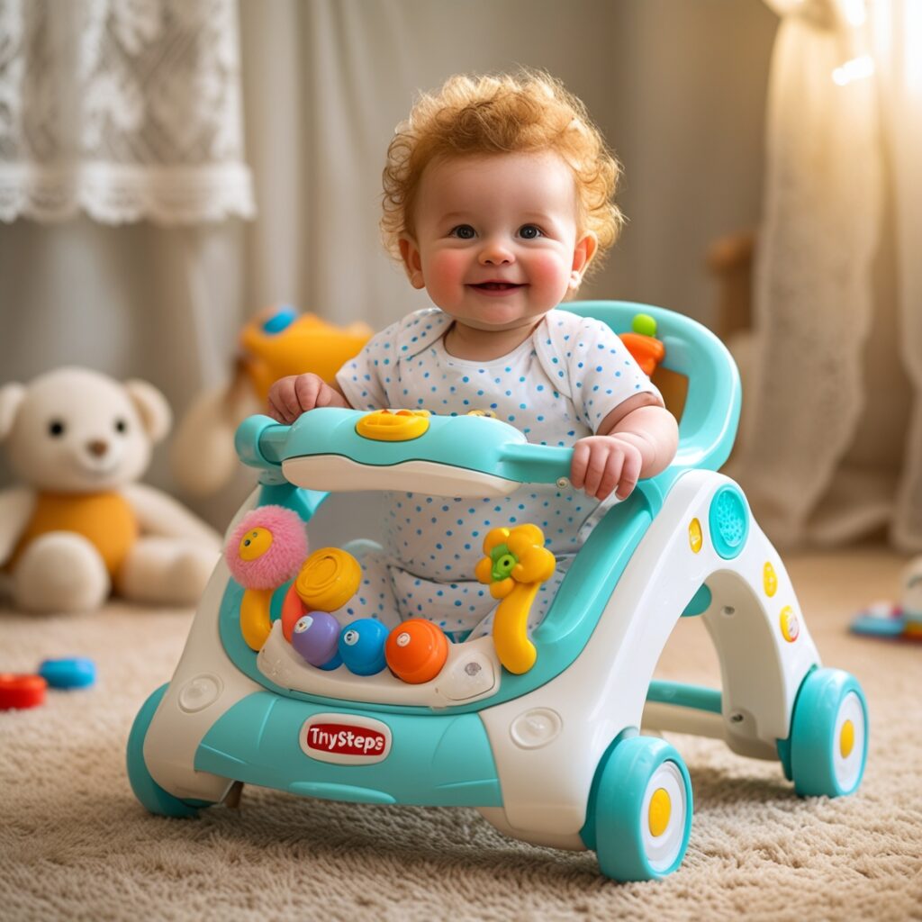 TinySteps Baby Walker – The Perfect Companion for Your Baby’s First Steps